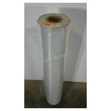 Large roll of plastic wrap. 45" wide and lots on