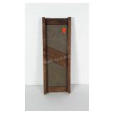 Primitive slaw / cabbage shredding board.