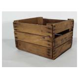 L. Tate fruit crate. Measures approximately