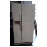 Kitchen Aid Side by Side Refrigerator, almond