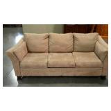 Microfiber Sleeper sofa. Needs some spot