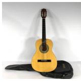 Encore acoustic guitar with Kinsman soft sided