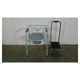 Household health aids, step stool and portable