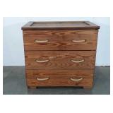 This End Up style dresser, three drawers with
