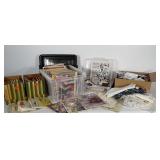 Sewing / quilting / needlepoint lot: clothing