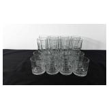 Anchorhocking glassware, includes eight tumblers,