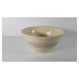 Large ceramic mixing bowl, marked USA, 12.5", has