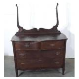 Antique Dresser Project, 2 top serpentine drawers