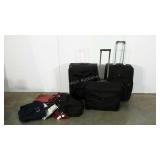 Luggage and travel bag group, two large softside