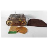 Zenith cobra-matic record changer, powers up,