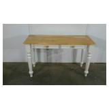 Desk, 18 x 48 x 29, two drawers
