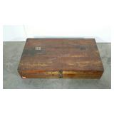 Carpenters box, bottom panel missing, 18 x 32 x 7