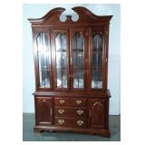 China Closet, 2pc, hutch top having 4 Doors,