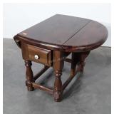 Pine Drop leaf Living Room End Table
