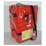 4 adult life vests. All appear to be unused and