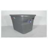 18 gallon Sterlite storage tote with lid.