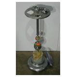 Smoking stand, missing a few parts, damage as