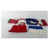 Six flags, includes republic of Italy flag (35" x