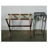 Luggage rack and plant stand