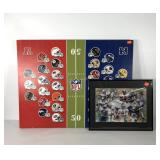 Football wal, art, decor stretched canvas 36x28