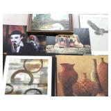 Wall art, decor stretched canvas, framed prints,