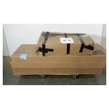 Four shipping boxes, all heavy. Unassembled