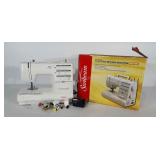 Sunbeam SB700 Sewing machine with box and some