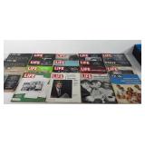 Life and look magazines, includes nineteen