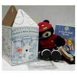 Golfing bear from Build-a-bear workshop, complete