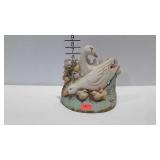 Cast iron duck door stop