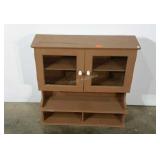 Wall mount display cabinet, 24" tall