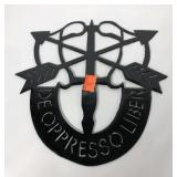Army Special Forces cut steel insignia, 11x12