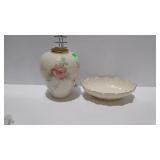 Lenox glassware, floral vase and symphony