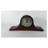 Wooden mantle clock, sessions, condition as