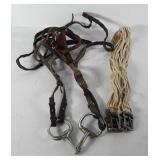 Horse bridal and belt