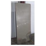 Mighty Lite brand 6ft Poly Folding Table, gray