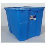 20 gallon Sterlite storage tote with lid.