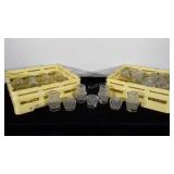 20 Glass Fairy Lamps in crate plus an additional