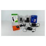 Electronics, cell phones, Gamin GPS, headphones,