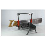 Craftsman miter box and saw