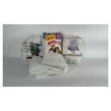 Poly-fil bags. All opened.