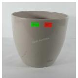 Ceramic planter, made in Germany, 10", has large