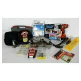 Group of household tools and goods, includes