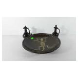 Home decor, stoneware plate/centerpiece and