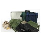 Four air mattresses, 2 camp seats, includes