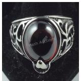 Size 13 stainless steel ring