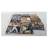 Sports magazines, includes Beckett, Twins, Cycle