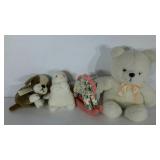 Plush animal group