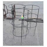 3 Iron works trellis  Gardening type Rings,