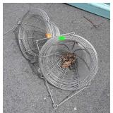 Two Hanging Basket Planters, 12" dia. Lightweight